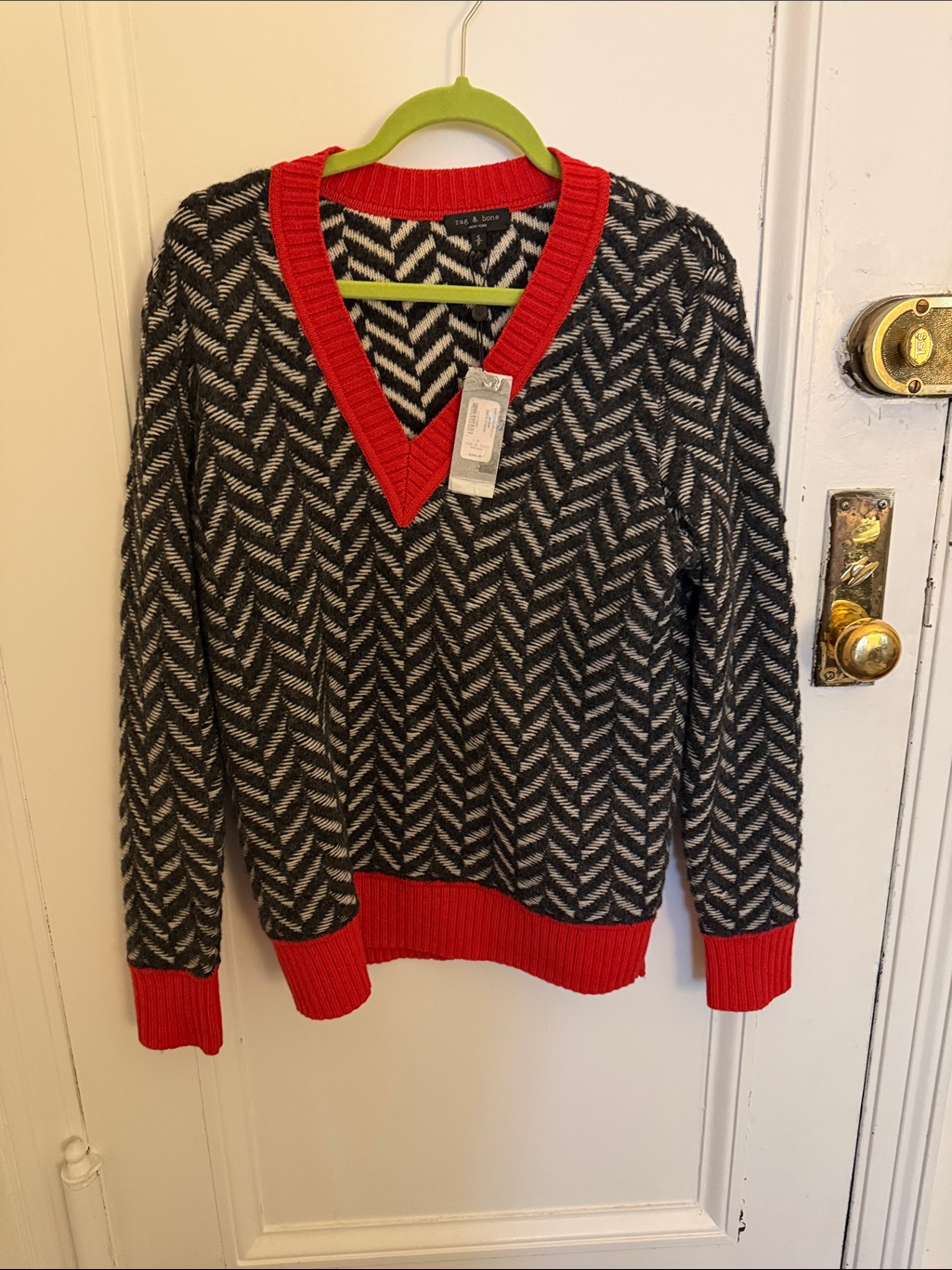 Nwt Rag & Bone S Wool Sweater